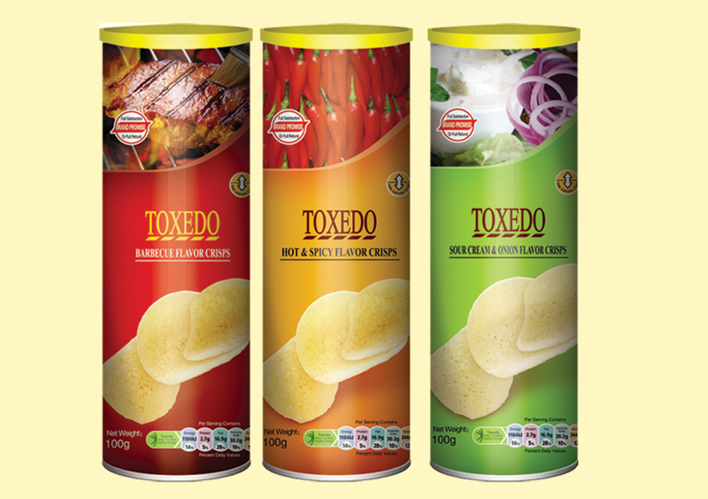 TOXEDO Compound Potato Chips 100g
