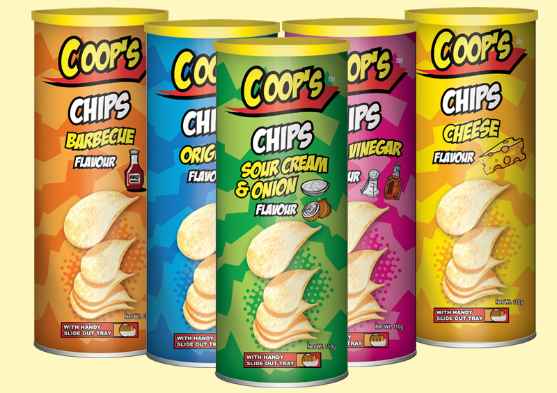 Coop’s Compound Potato Chips 110g