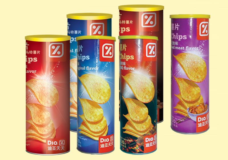 Dia% Compound Potato Chips 120g