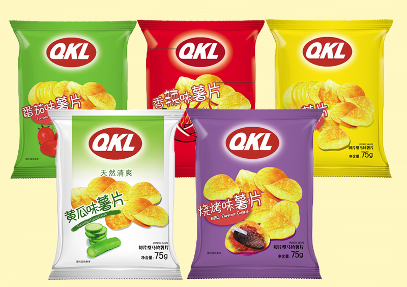 QKL Sliced Potato Chips 75g